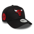Bone Unissex New Era 9FORTY E-Frame Side Patch NBA Chicago Bulls-60758976- -3-